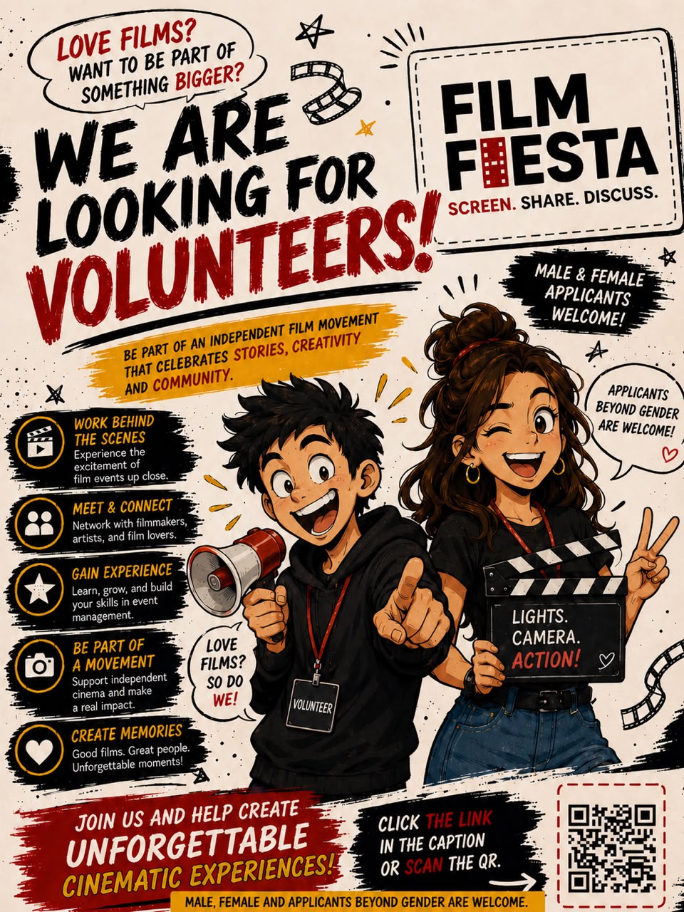 Volunteers for Film Fiesta